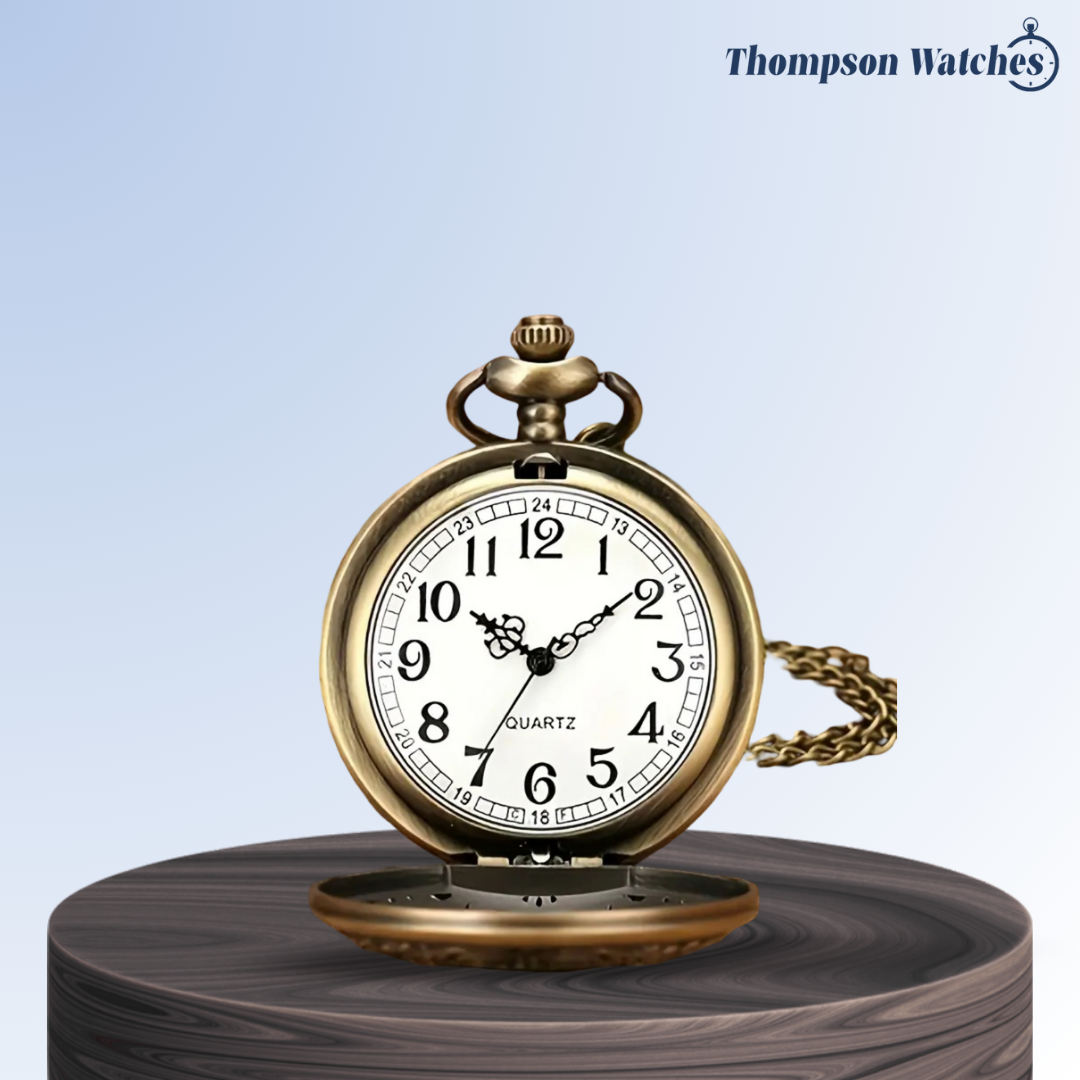 Luiz | Lujoso reloj de bolsillo para motocicleta | 45mm