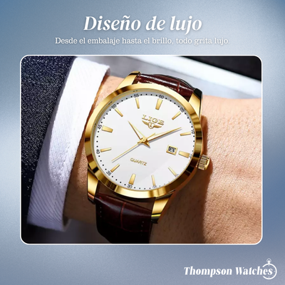 Sam | Reloj Cronógrafo Militar de Cuero | 40mm