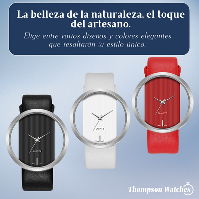 Reloj Minimalista Transparente para Hombre Mark | 40 mm