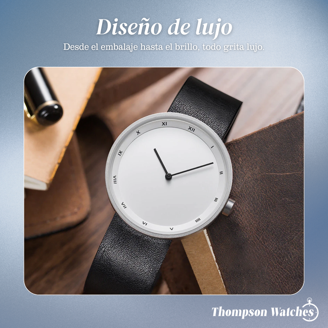 Noah | Reloj de cuarzo minimalista para hombre | 40 mm