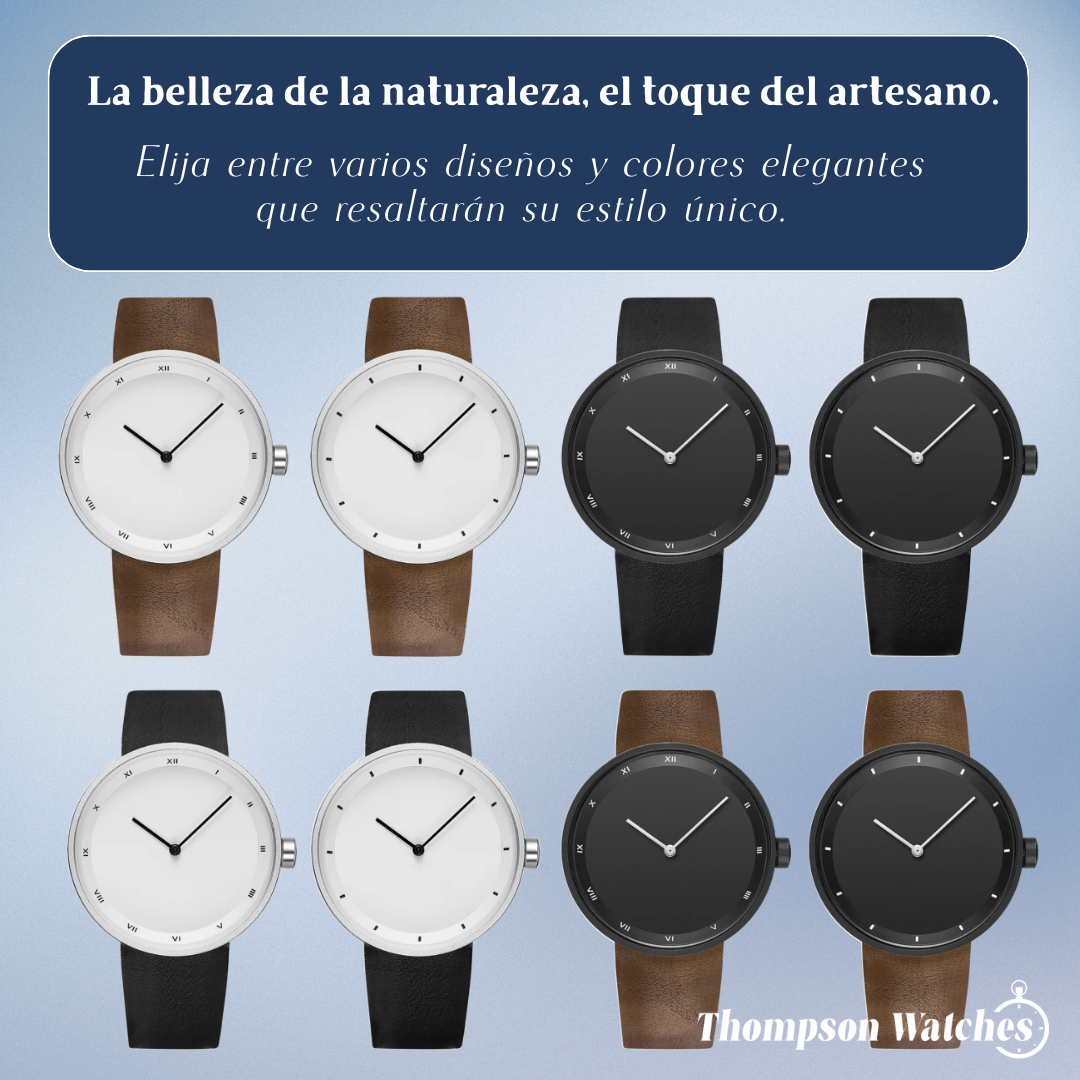 Noah | Reloj de cuarzo minimalista para hombre | 40 mm