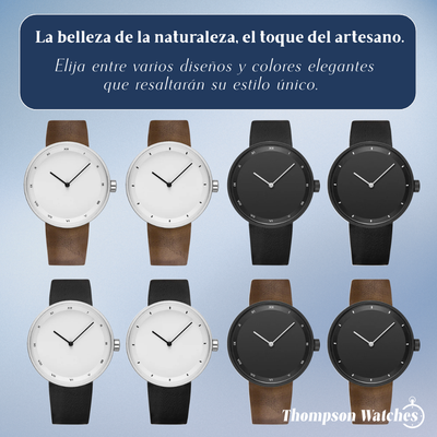Noah | Reloj de cuarzo minimalista para hombre | 40 mm
