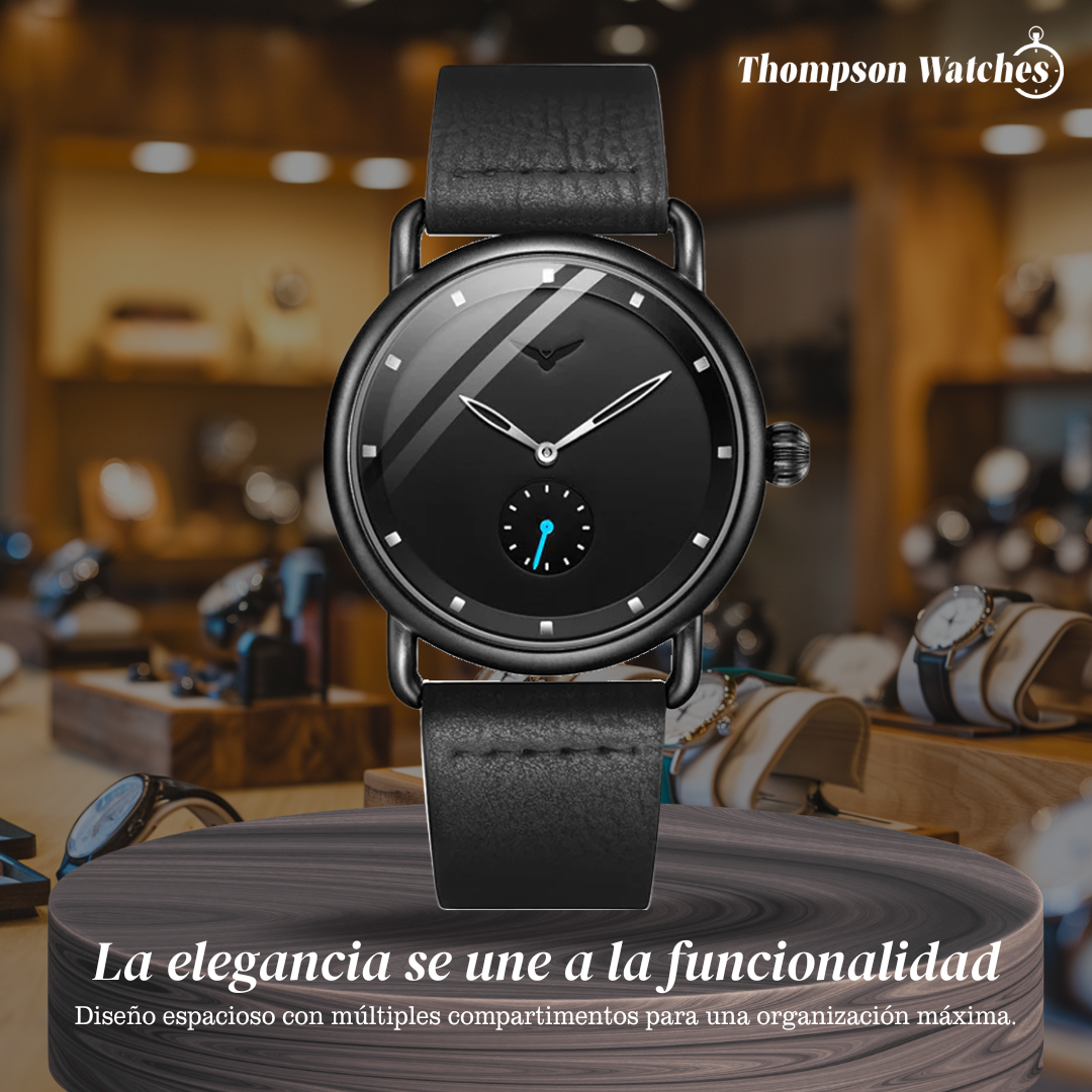 Caleb | Reloj de Cuero Minimalista y Elegante | 41mm