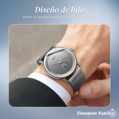 Caleb | Reloj de Cuero Minimalista y Elegante | 41mm