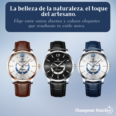 Sebastian | Reloj Clásico de Fases Lunares | 42mm