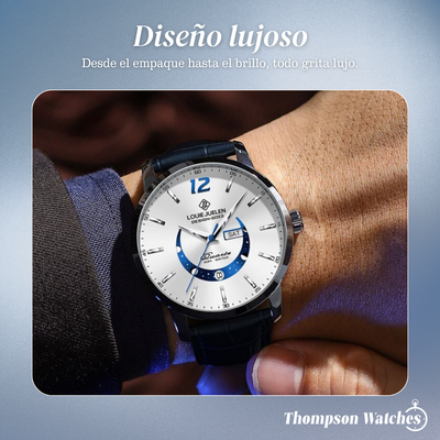 Sebastian | Reloj Clásico de Fases Lunares | 42mm