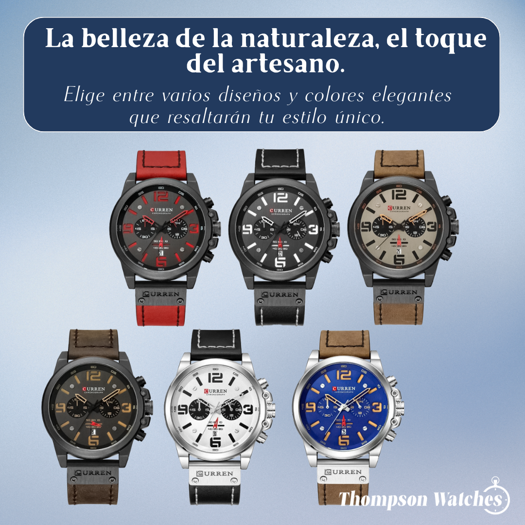Ryder | Reloj de cuarzo casual moderno | 47mm