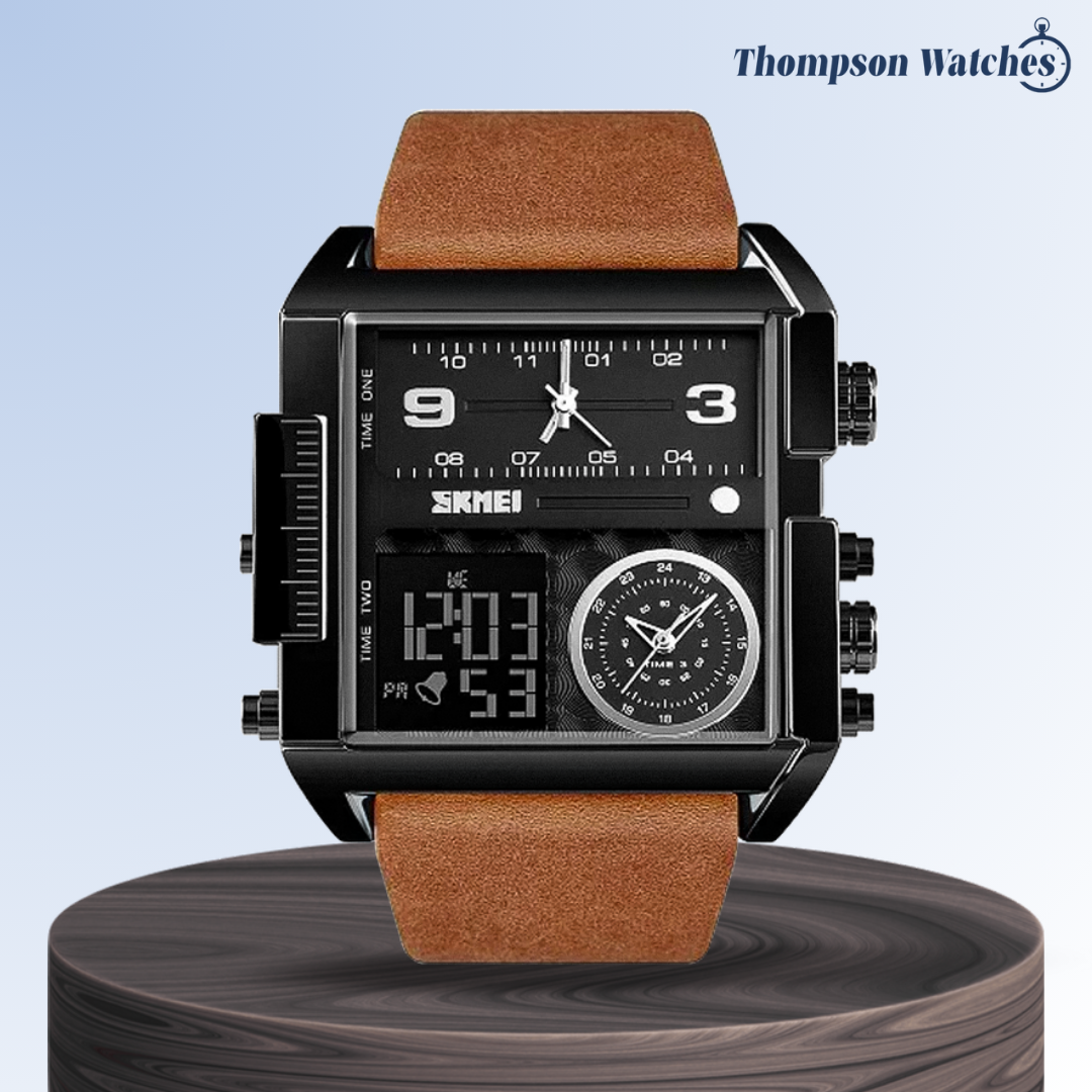 Dominic | Reloj Fusion de doble pantalla | 51 mm