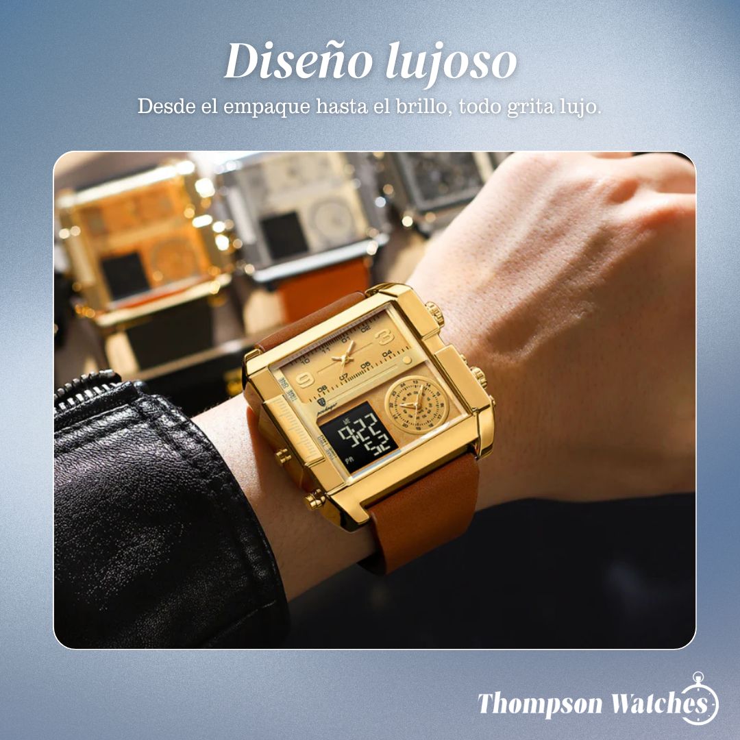Dominic | Reloj Fusion de doble pantalla | 51 mm