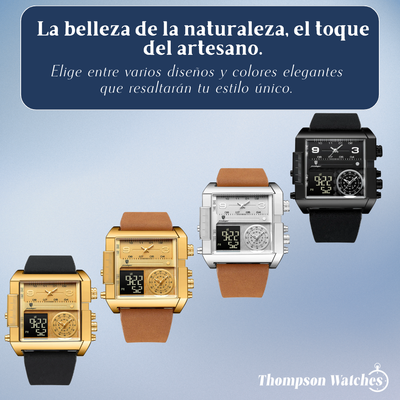Dominic | Reloj Fusion de doble pantalla | 51 mm