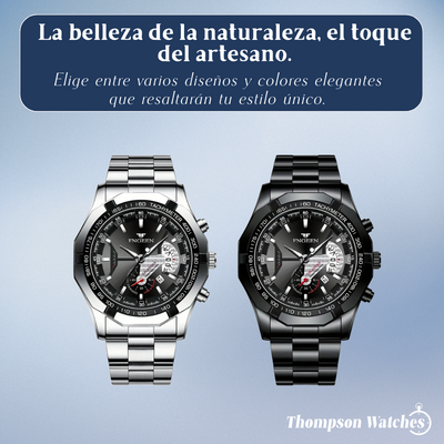 Reloj de pulsera para hombres Scott con gran dial creativo de 44 mm
