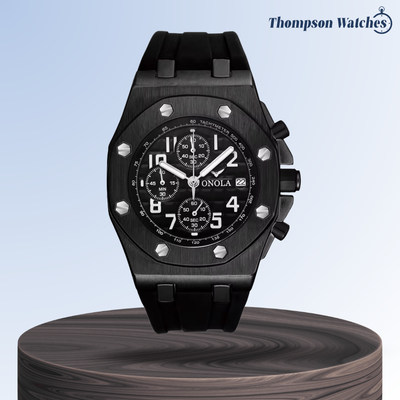 Andrei | Reloj cronógrafo con bisel octogonal | 43 mm