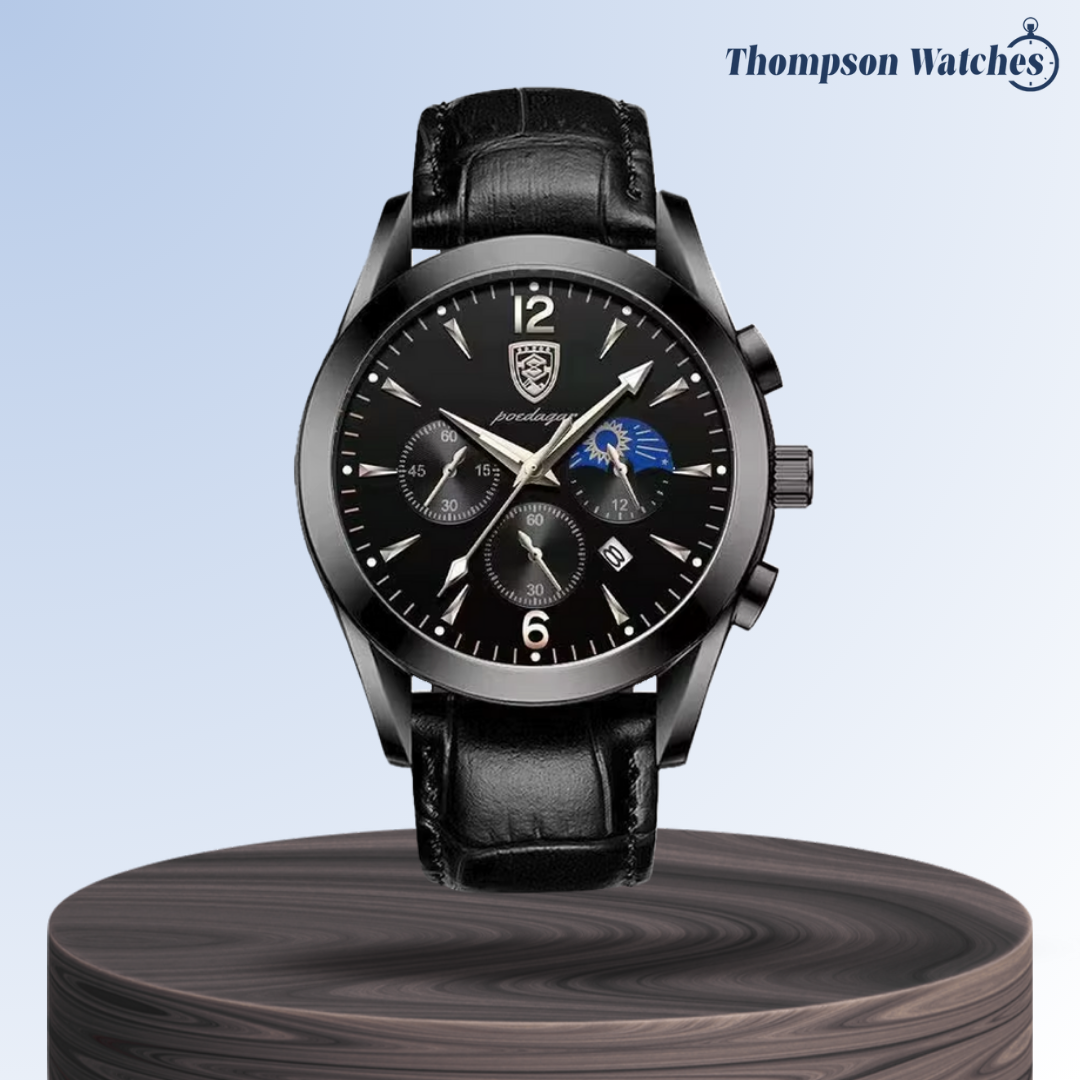 Jeffrey | Reloj de cuarzo moderno | 42 mm