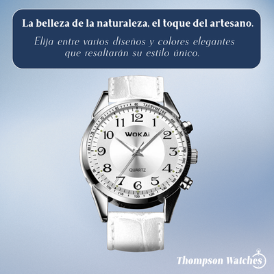 Jerick | Elegante reloj de cuero con taquímetro | 40 mm