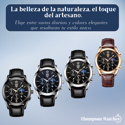 Jeffrey | Reloj de cuarzo moderno | 42 mm