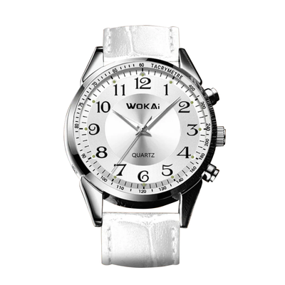 Jerick | Elegante reloj de cuero con taquímetro | 40 mm