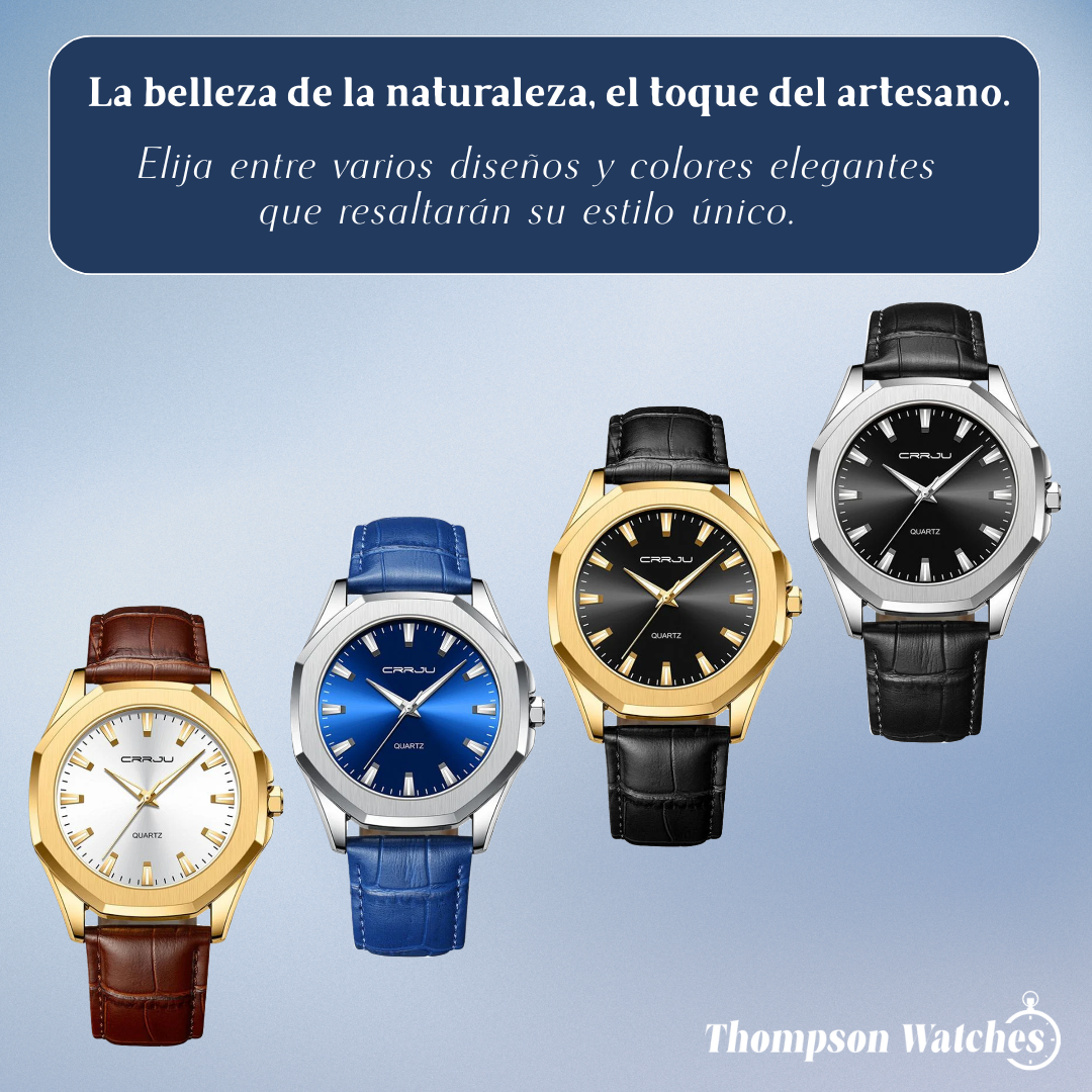 Liam | Reloj de cuarzo minimalista | 42 mm