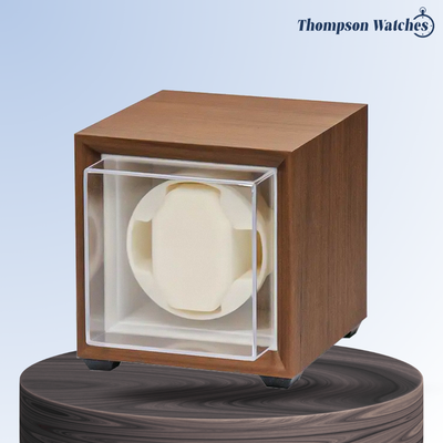 Rown | Cargador Automático de Reloj de Madera Premium