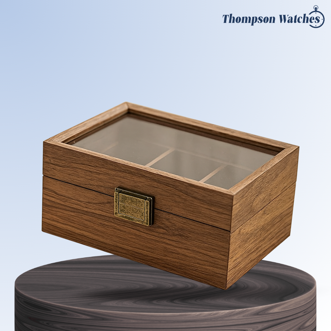 Gabriel | Caja de Exhibición para Relojes y Joyería de Madera Octogonal
