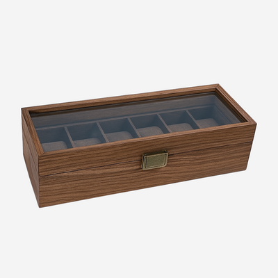 Gabriel | Caja de Exhibición para Relojes y Joyería de Madera Octogonal
