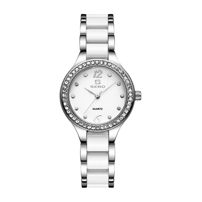 Reloj para mujer Canary | Detalles elegantes y brillantes | 28 mm