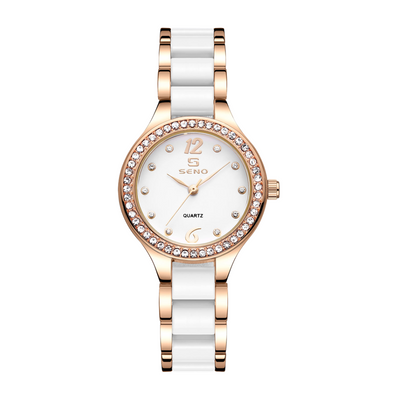 Reloj para mujer Canary | Detalles elegantes y brillantes | 28 mm