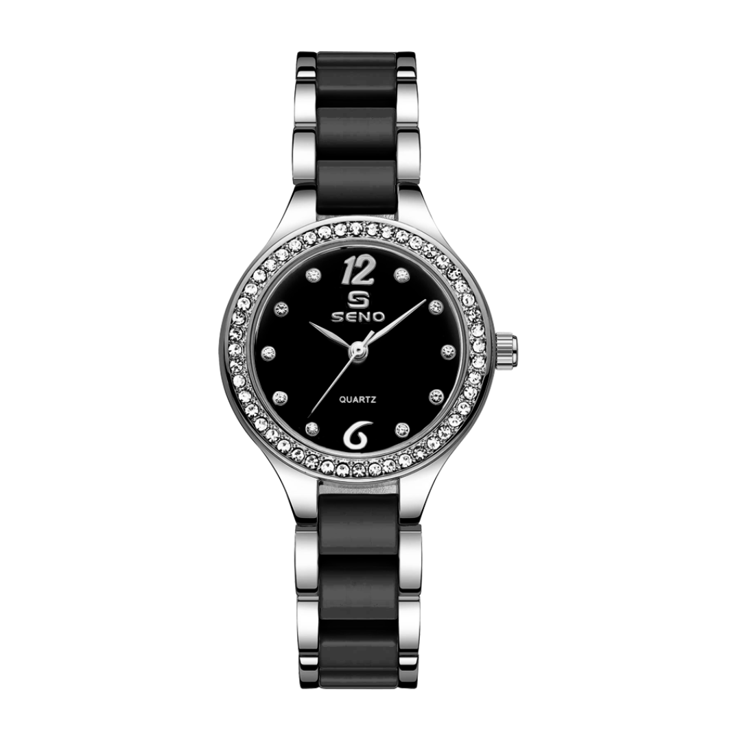 Reloj para mujer Canary | Detalles elegantes y brillantes | 28 mm