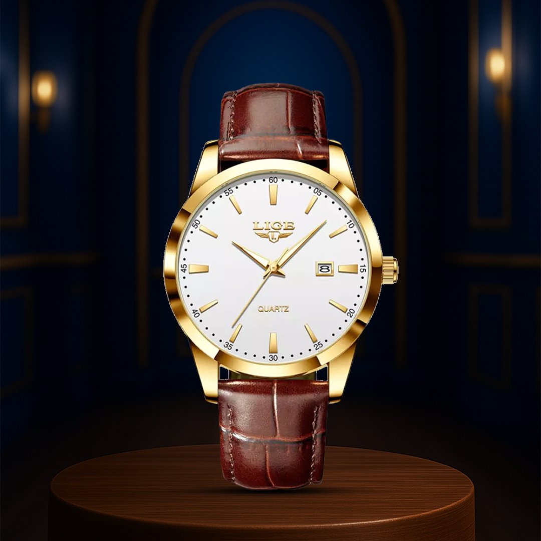 Sam | Reloj Cronógrafo Militar de Cuero | 40mm