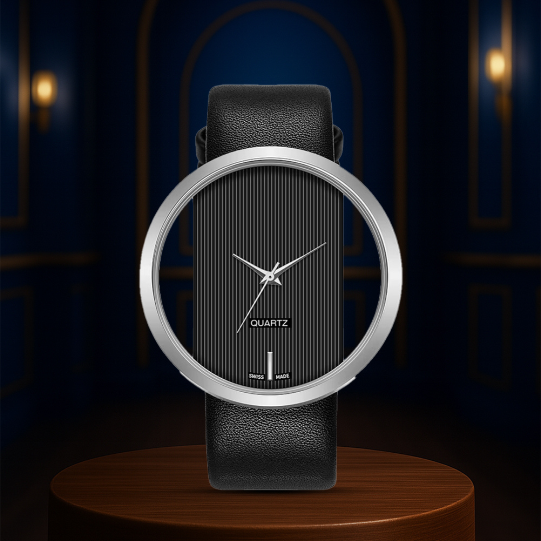 Reloj Minimalista Transparente para Hombre Mark | 40 mm