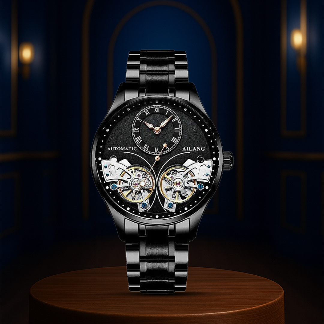 Reloj de Prestigio con Doble Tourbillon Aiden | 41 mm