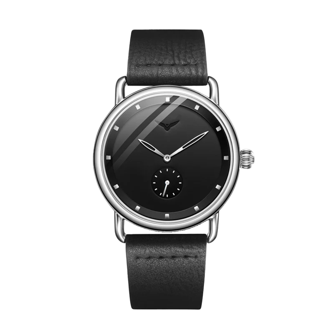 Caleb | Reloj de Cuero Minimalista y Elegante | 41mm