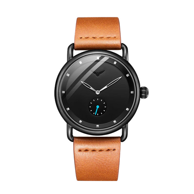 Caleb | Reloj de Cuero Minimalista y Elegante | 41mm